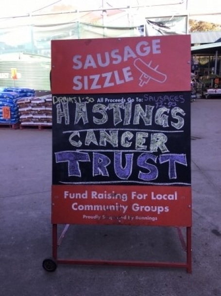 Bunnings BBQ Fundraiser August 2018