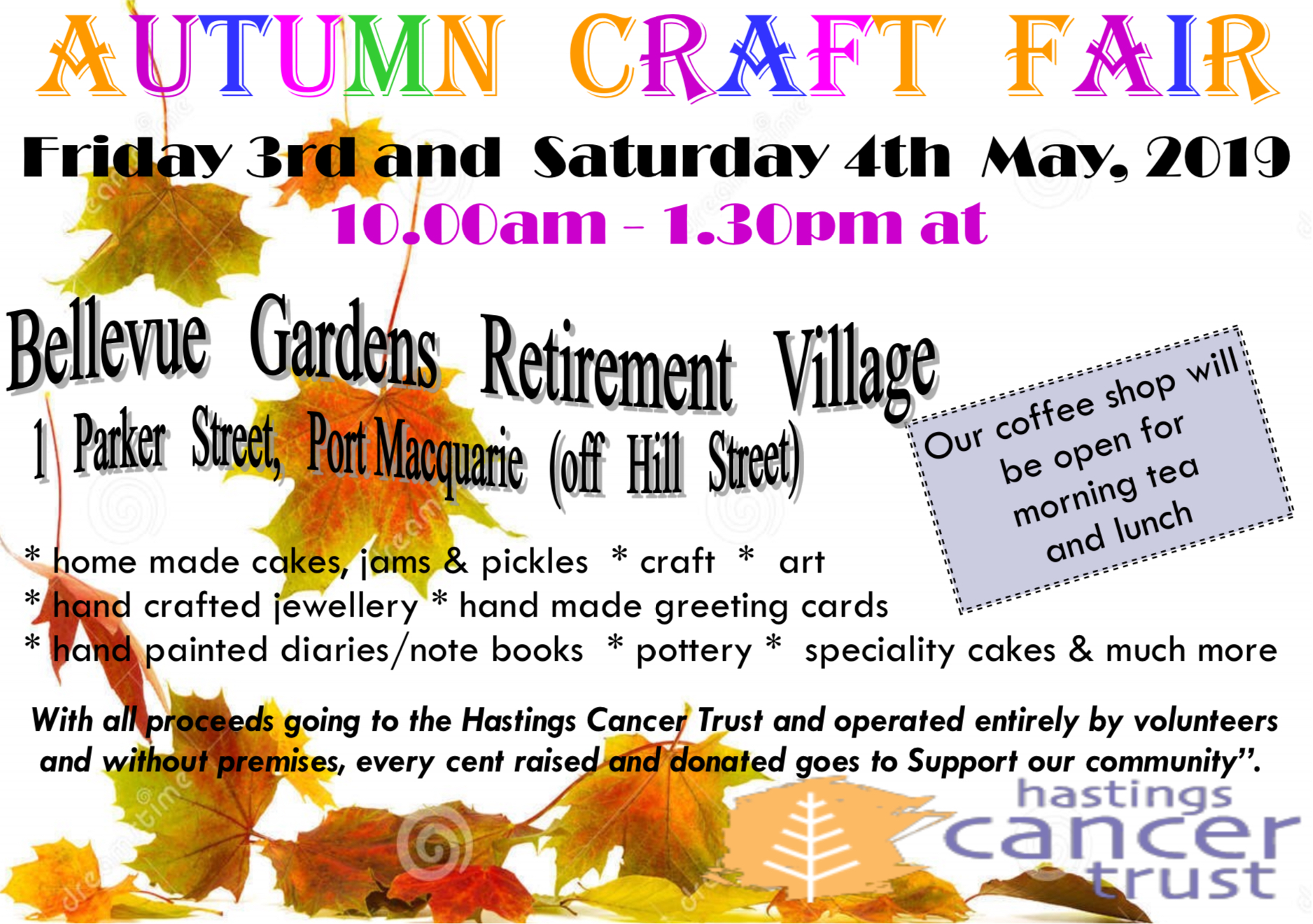 Annual Autumn Craft Fair&nbsp;