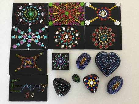 Lincoln Gardens Retirement Village Dot Painting Afternoon&nbsp;