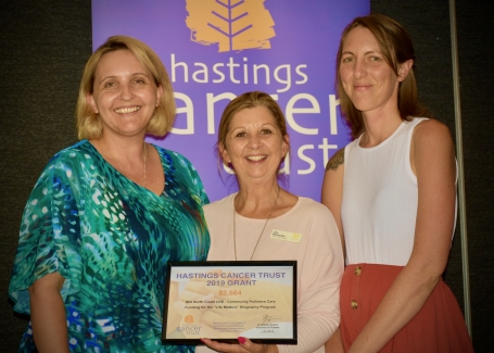 Hastings Cancer Trust grant to help fund end-of-life biography program at Community Palliative Care