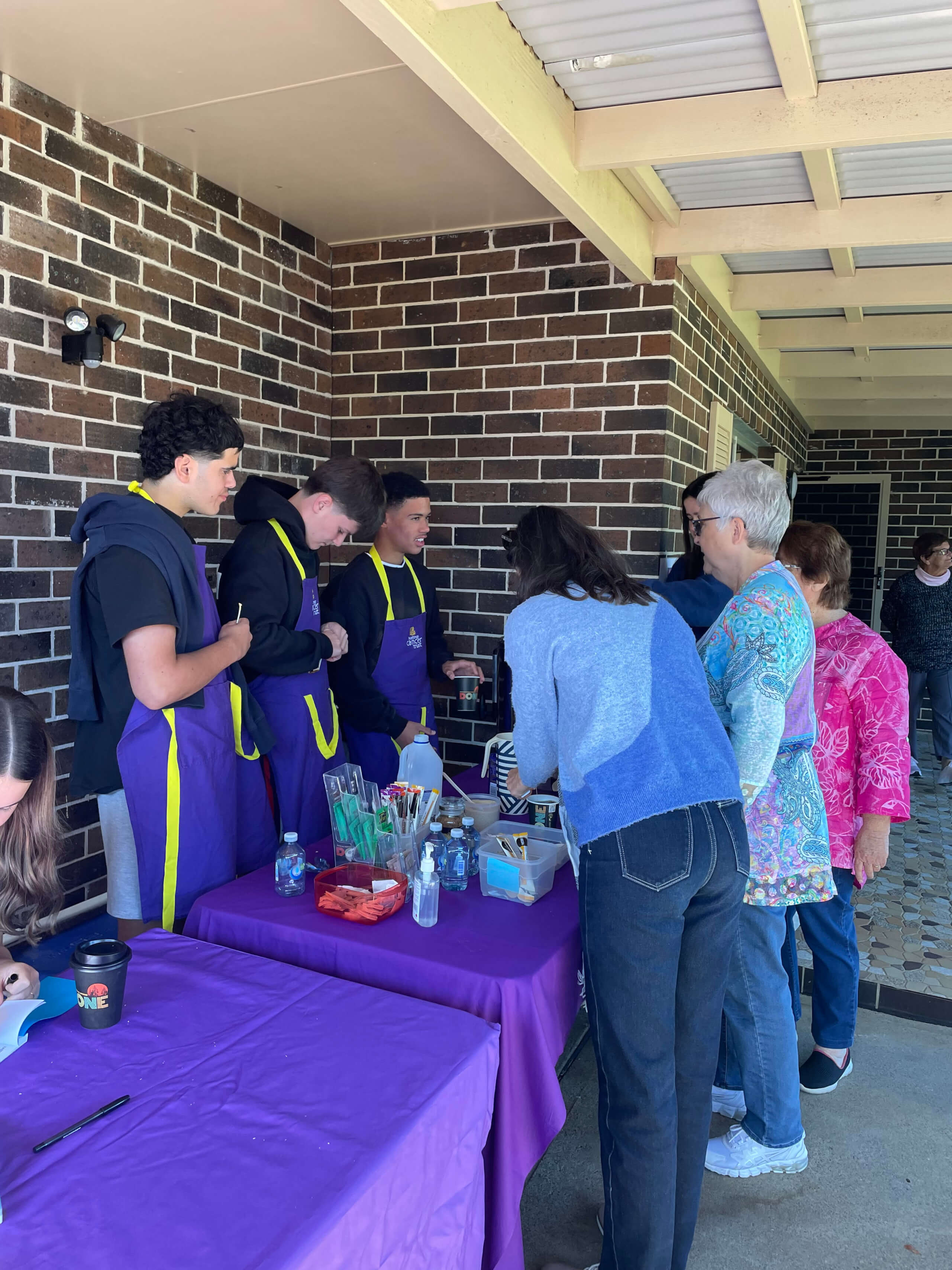 Bob &amp; Sue's Cuppa for Cancer was a family affair with grandchildren and friends helping out. A beautiful Sunday morning and a worthy cause made for a very successful fundraiser.