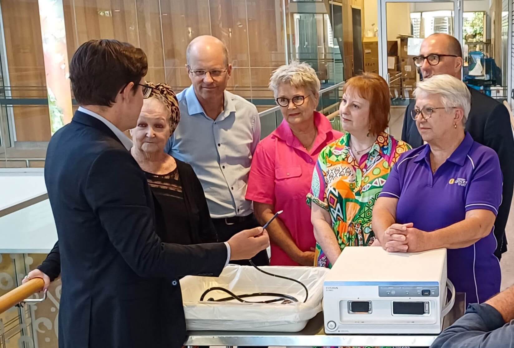 The EBUS has arrived. Dr Baerin Houghton explains how the $400,000 state of the art piece of diagnostic equipment works. image