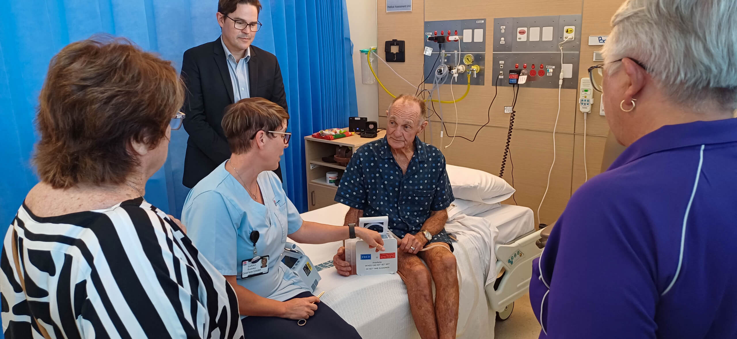 Dr Baerin Houghton was successful in getting a 2023 HCT grant for $10,527 for the purpose of updating chest drains used at the Port Macquarie Base Hospital to a Thopaz Digital Chest drain. image