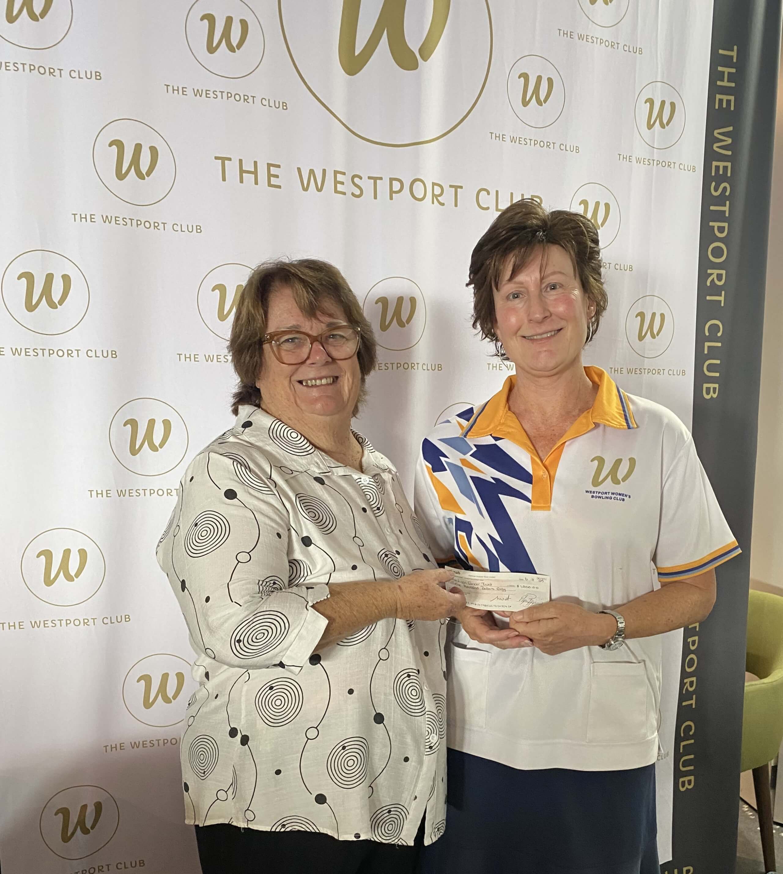 HCT Gratefully Receives $1,000 from West Port Ladies Bowlers