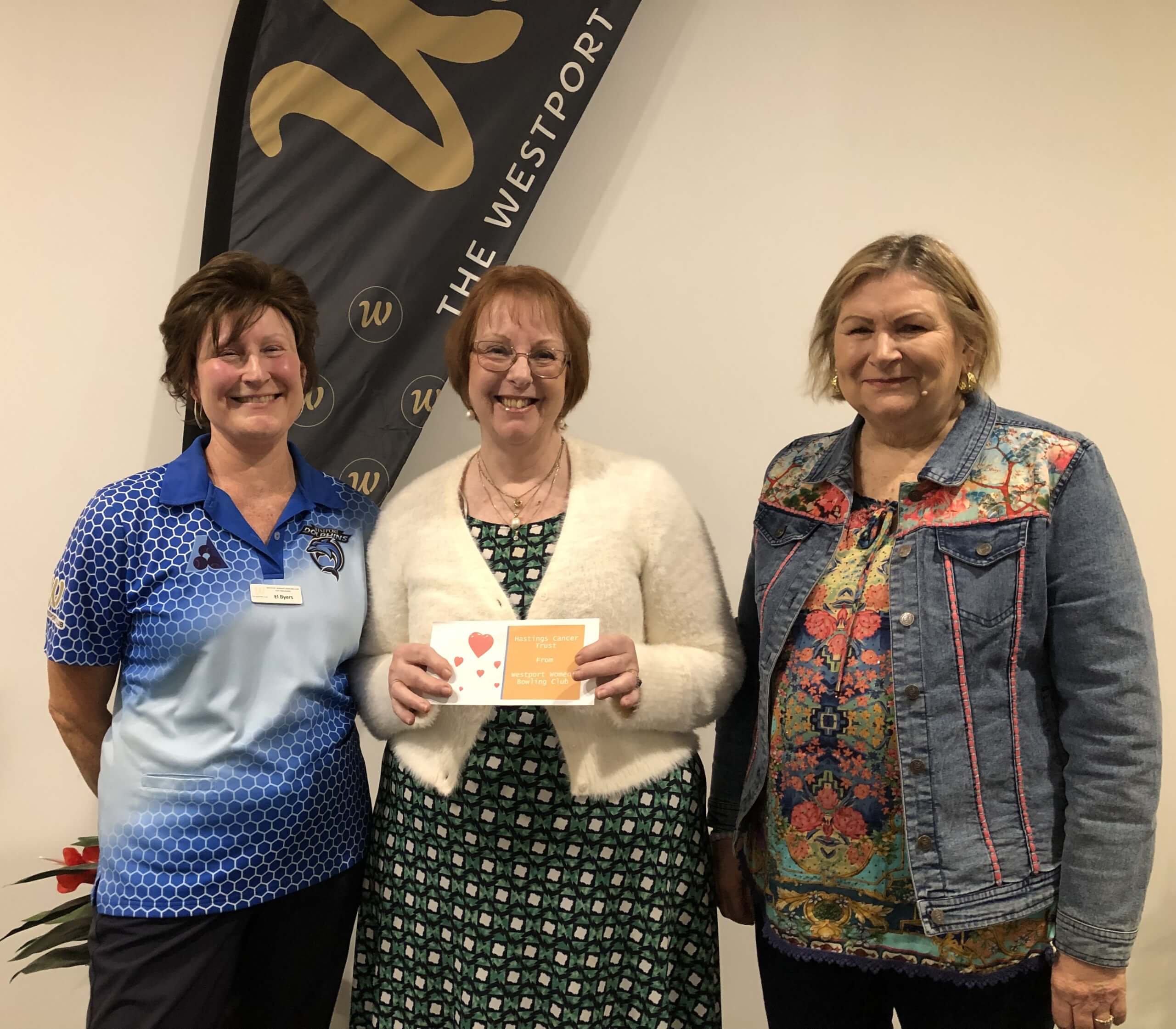 West Port Ladies Bowlers Donation