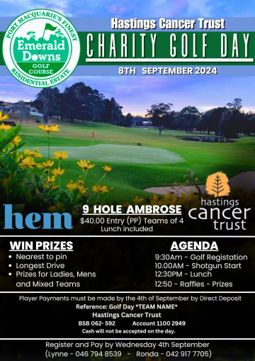 Events - Hastings Cancer Trust
