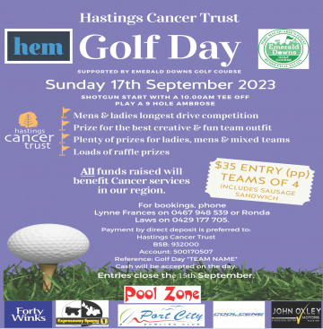 Events - Hastings Cancer Trust