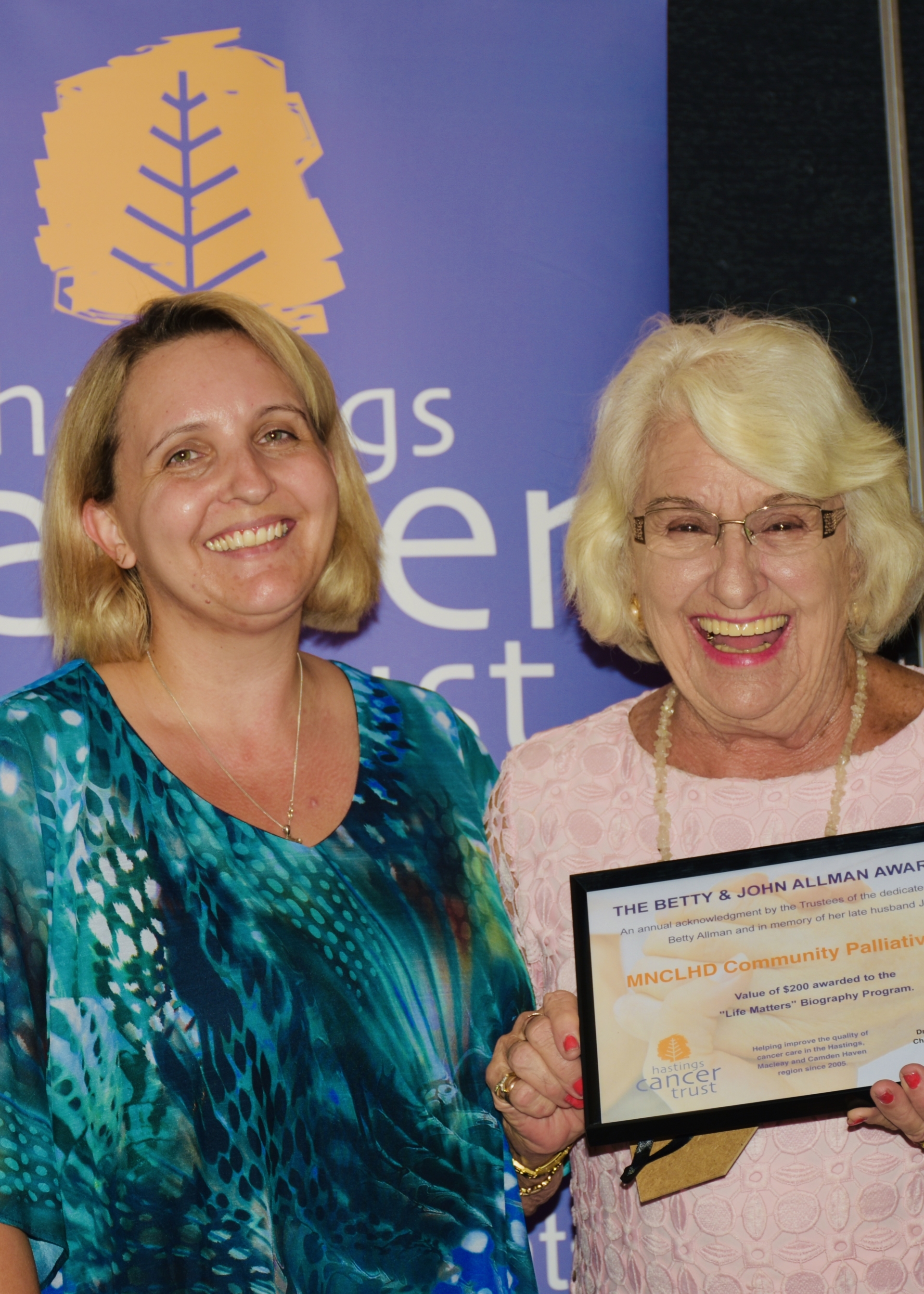 <span style="-webkit-text-size-adjust: 100%;">The Betty and John Allman Award for 2019</span>